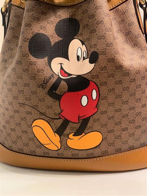 gucci mickey purse|mickey mouse wearing Gucci.